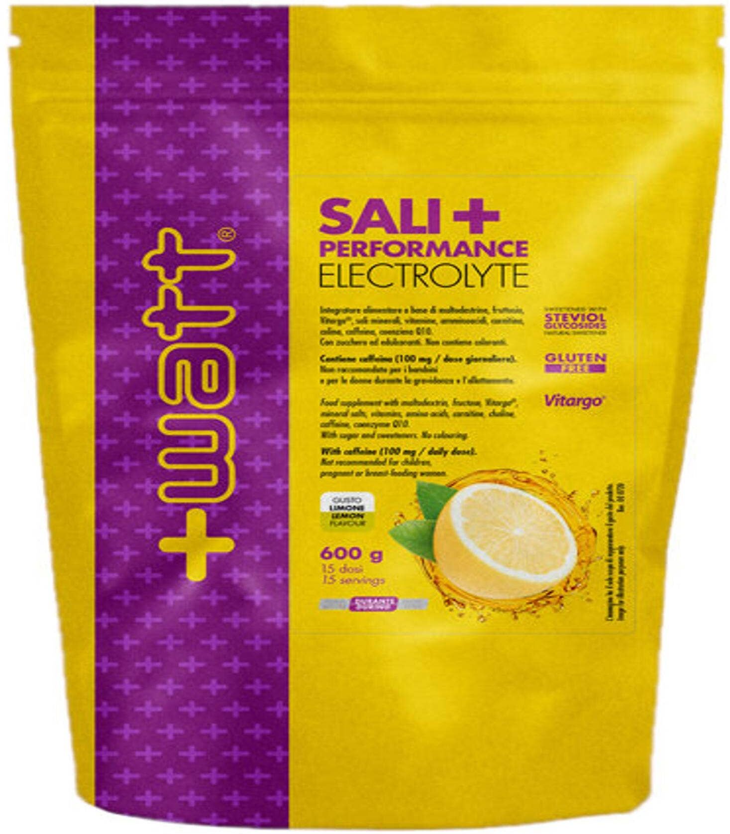+WATT Sali+ Performance Electrolyte 600 Grammi 