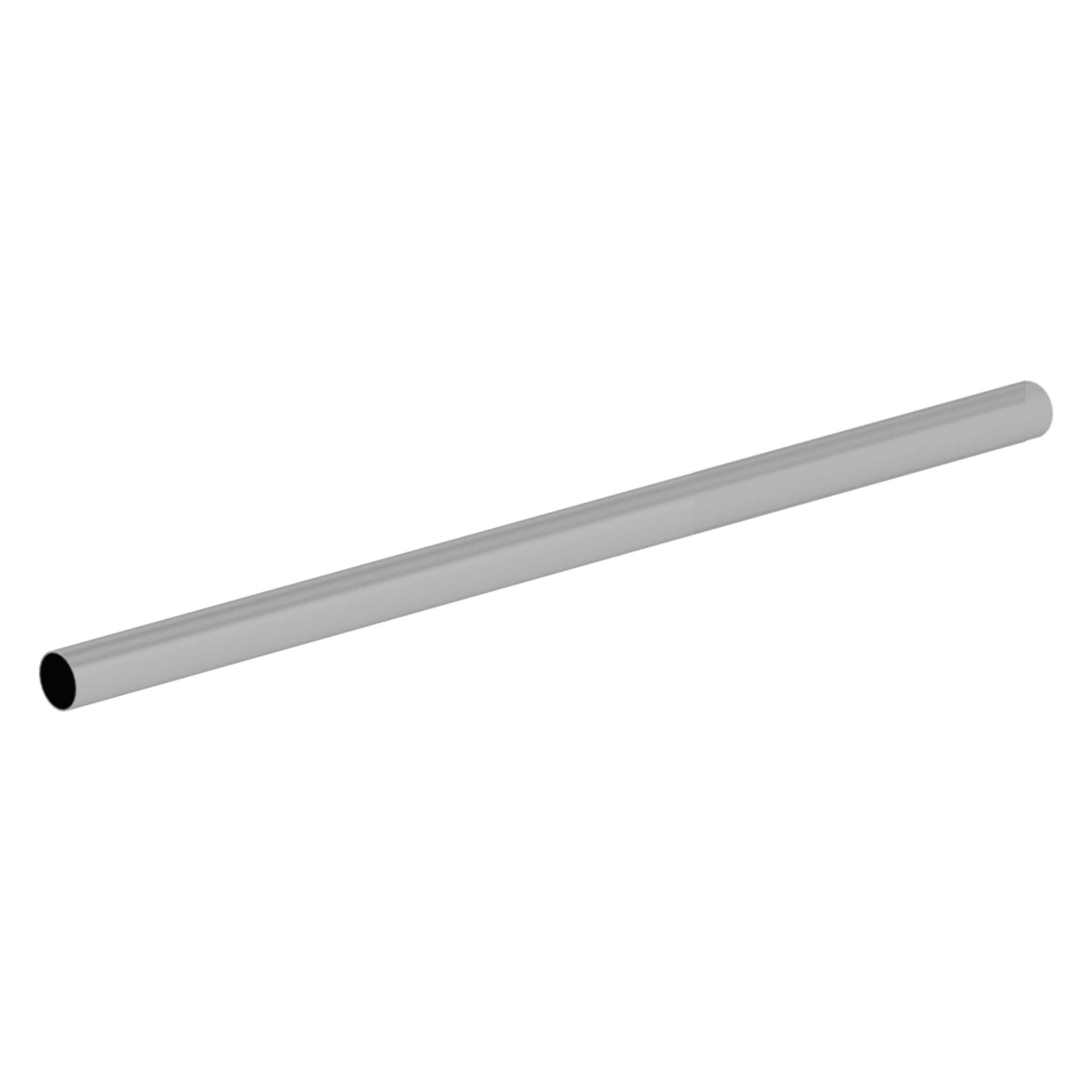 Guenzburger Schienenanlage für Regalleitern: Stahl-Rohr verzinkt Länge 1000 mm (Regalleiter, 100 cm) (36200060)