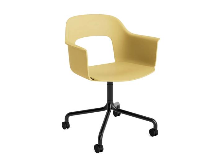 HAY Chaise Layout Armchair 261 Biscotti-black