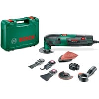 Multifunktions-Werkzeug PMF 220 CE grün/schwarz, 220 Watt, inkl. Zubehör Set groß