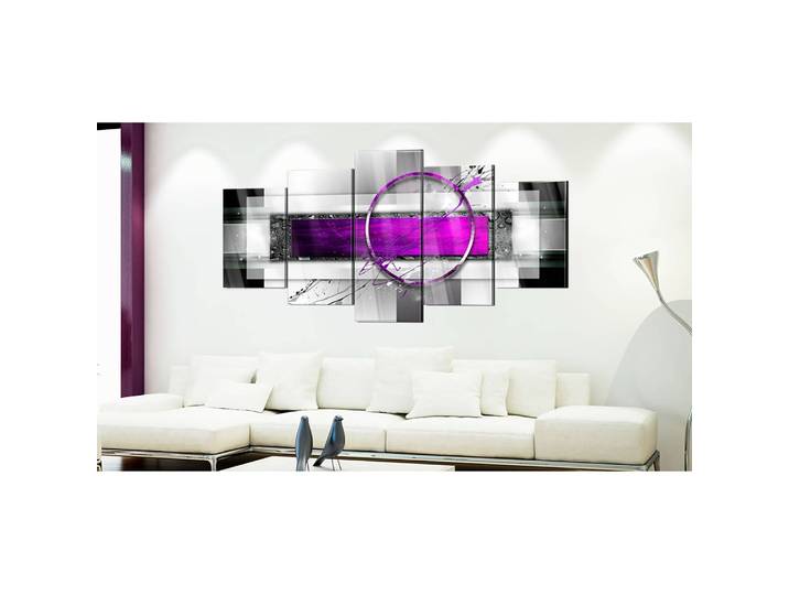 Tableau déco plexiglas Violet Rim Tableau déco plexiglas Argenté 100 x 50cm