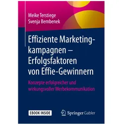 Effiziente Marketingkampagnen Erfolgsfaktoren von Effie-Gewinnern, Fachbücher