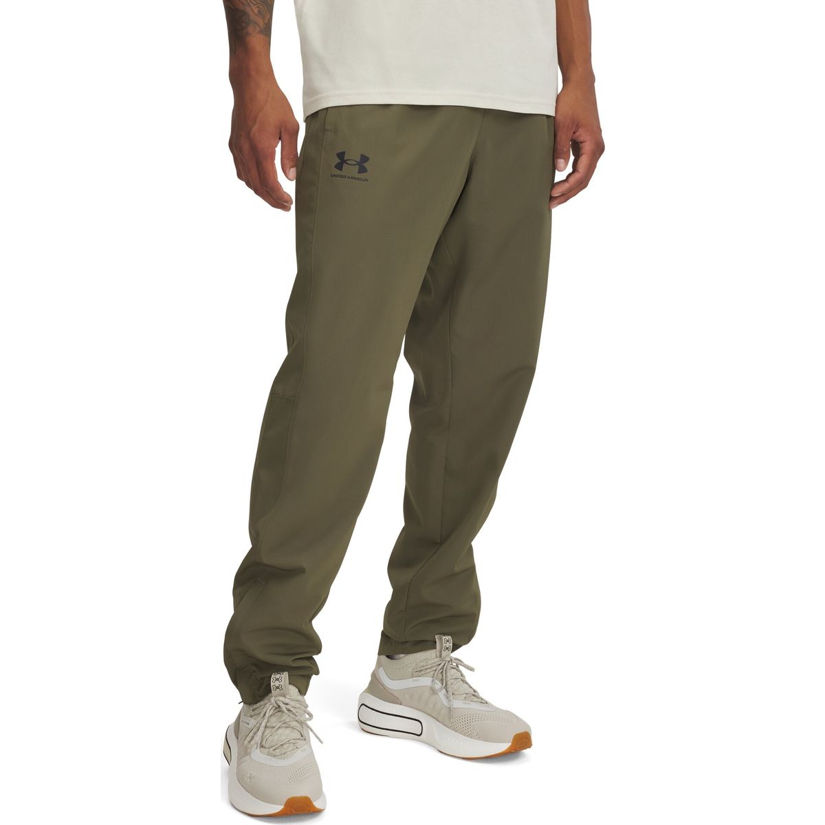 Under Armour Rival Wvn Windbreaker Pants green black (390) L 1390150-390-LG