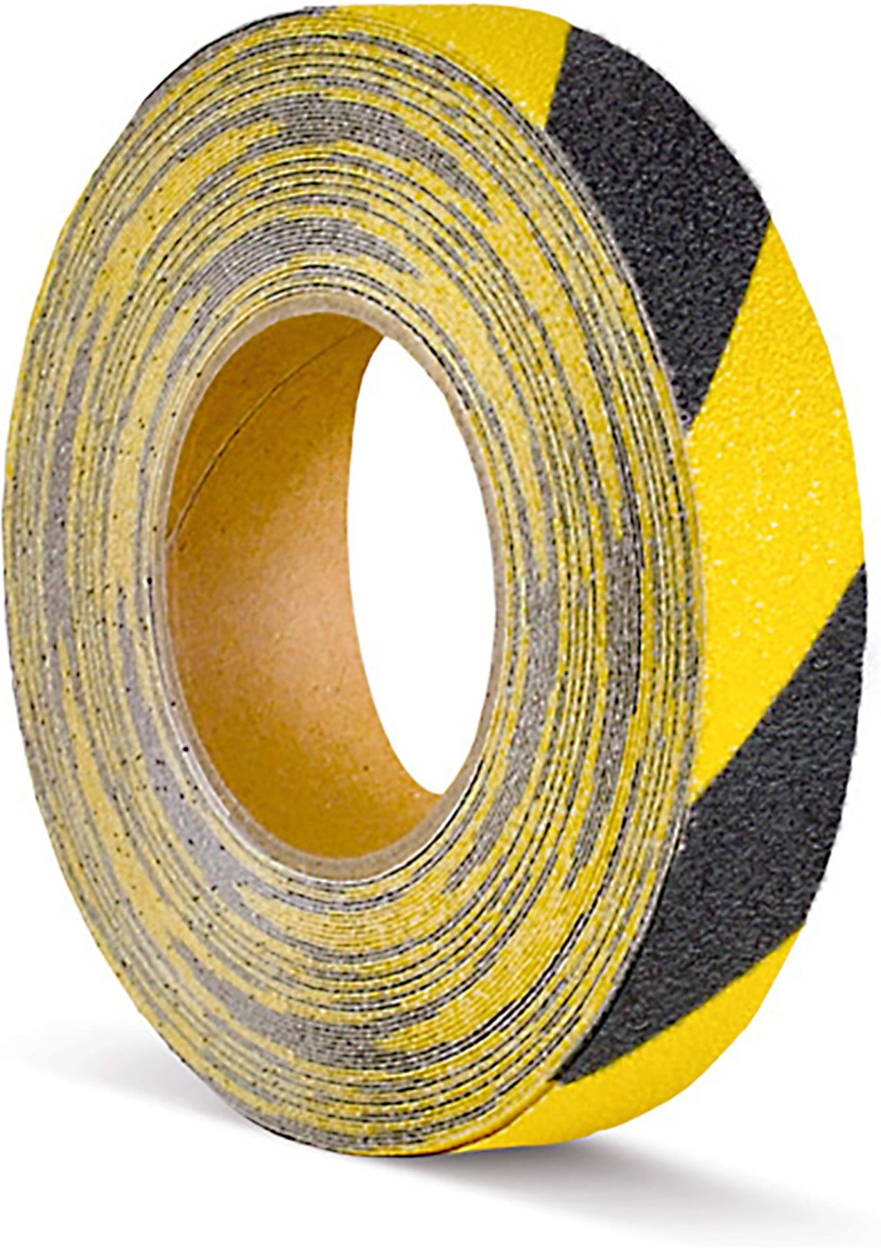Moravia Antirutsch-Belag formbar selbstklebend, gelb/schwarz, Rolle 25 mm x 18,3 m, 265.24.261)