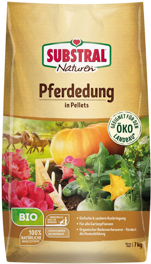 Substral Naturen Pferdedung Bio 7 kg