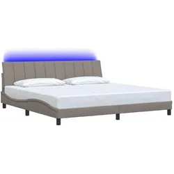 vidaXL, Bett, Bettgestell (200 x 200 cm)