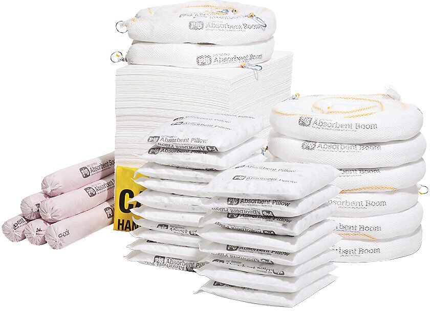 Nachfüllpack für Notfall-Kit, groß, Ausführung Öl, absorbiert 250,8 l PIG