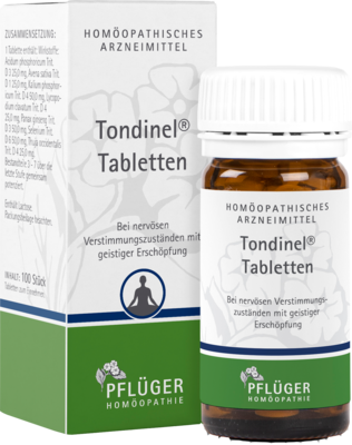 Homöopathisches Laboratorium Alexander Pflüger GmbH & Co. KG TONDINEL Tabletten 100 St 06092612