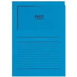 Elco, Mappe, Ordnungsmappe Ordo Classico DIN A4 Papier 220 mm x 310 mm Blau (A4)