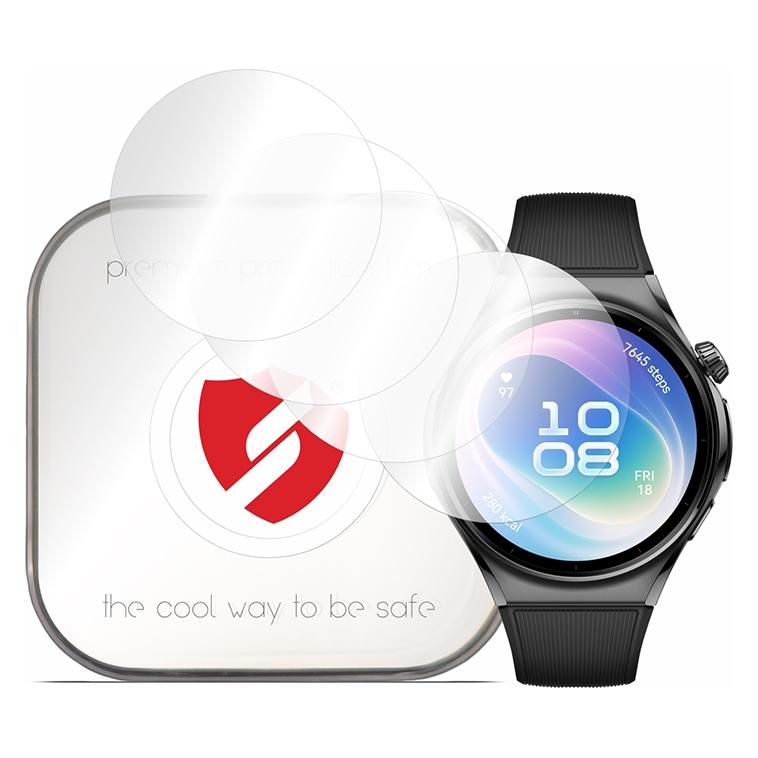Smart Protection - Premium Classic (4 pack) - Huawei Watch 6 46mm - Clear (78141325)