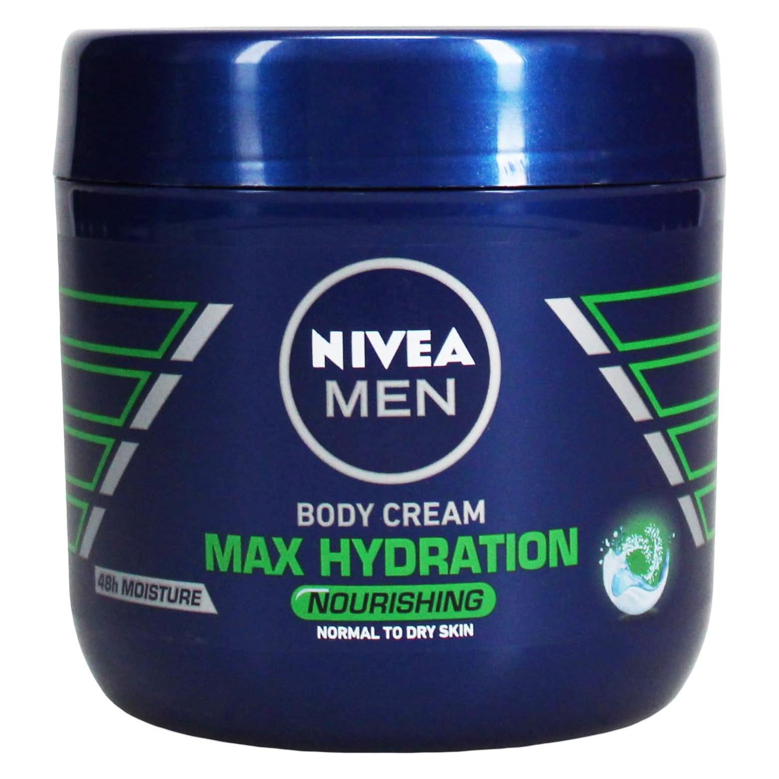 Nivea Men Max Hydration Body Cream 400 ml (Körpercreme, 400 ml) (4005808685837)