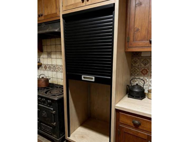 KGufHDc Faltbare Schranktüren Ziehharmonika-Tür, herunterziehbare Rolltür, Schrank-Ersatz(40x110cm/16x43in)