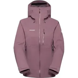 MAMMUT Damen Funktionsjacke Alto Guide HS Hooded Jacket Women, Größe L in Lila Lila