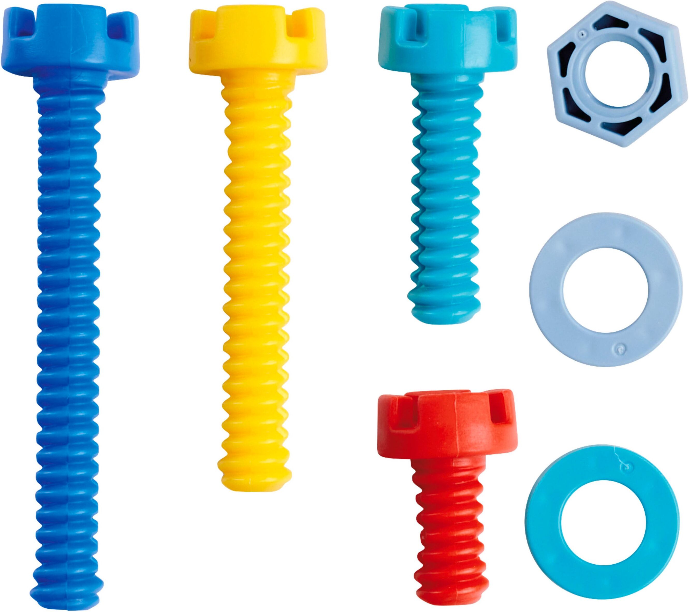 Spielwerkzeugkoffer EICHHORN "Constructor Werkzeugbox mit Schrauber", blau (bunt), Spielwerkzeug, Kinder, Spielwerkzeugkoffer