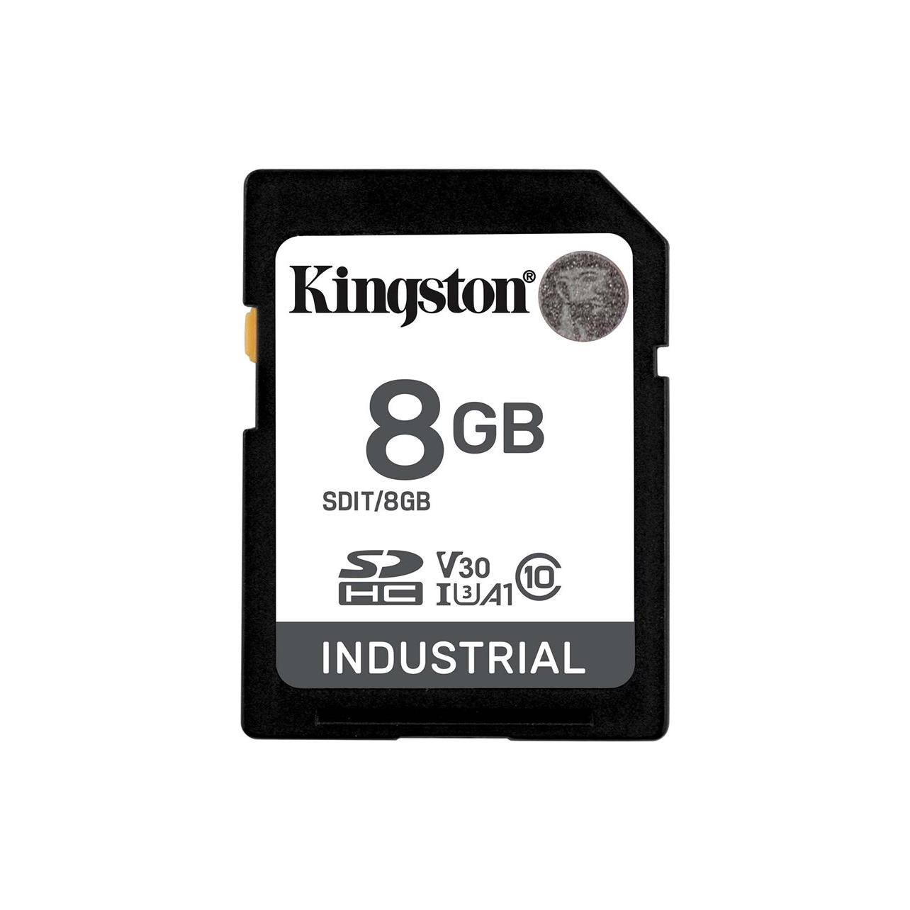 Kingston Industrial (8 GB, SDHC, SDXC, U3, UHS-I) (SDIT/8GB)