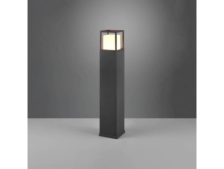 Trio Lighting LED Wegeleuchte Witham, schwarz, Aluminium, Modern, LED Außenleuchte