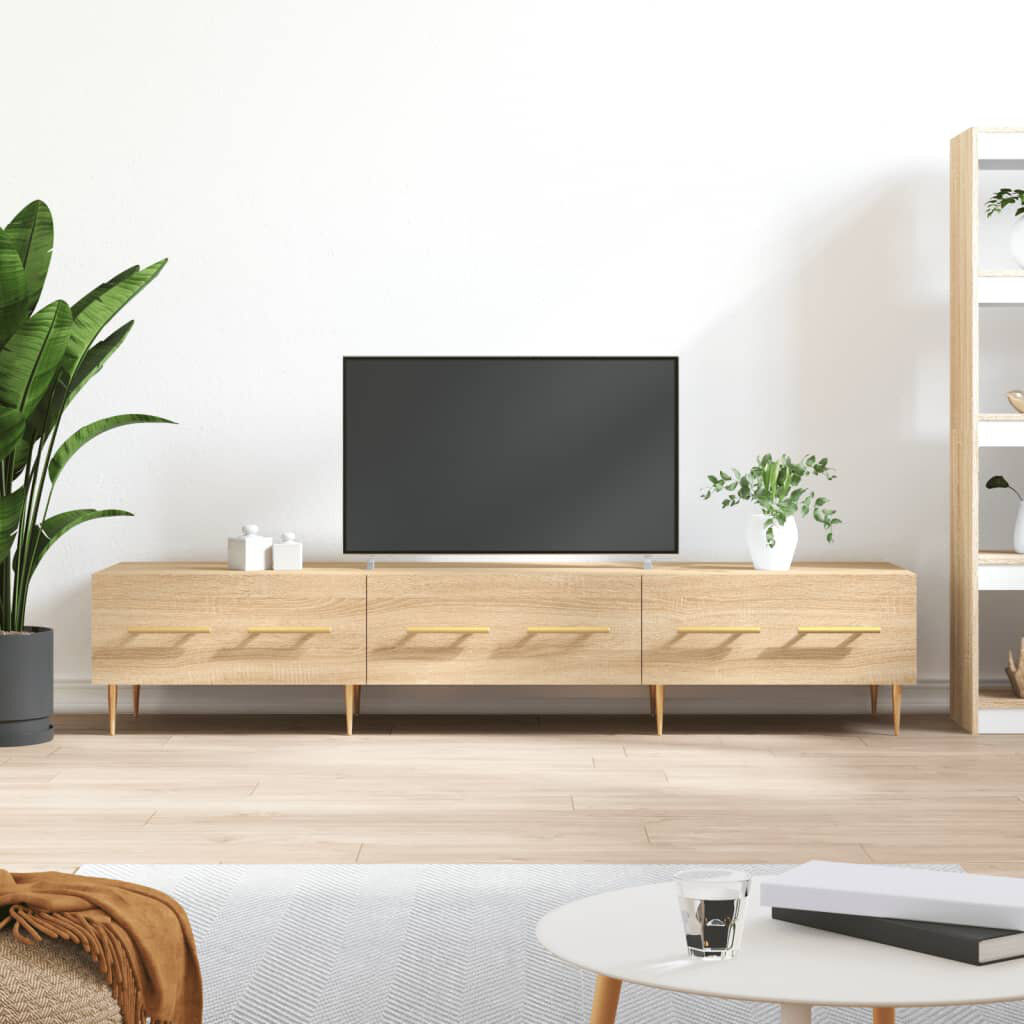 17 Stories Meshia TV Stand for TVs up to 65" Sonoma Oak 65"