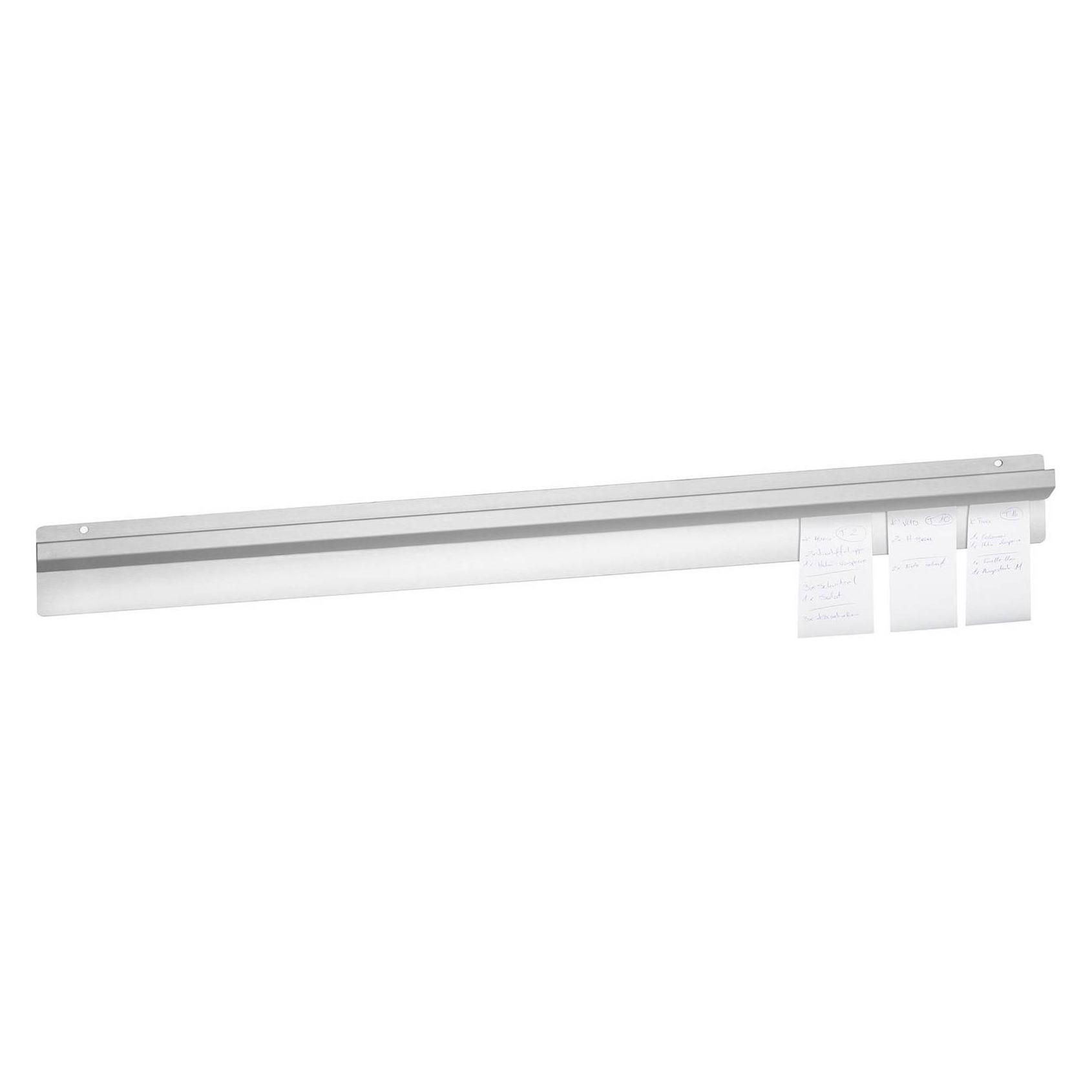 Royal Catering Bonhalter 100 cm Klemmleiste Bonleiste Bonschiene Zettelhalter Edelstahl (RCBR-100)