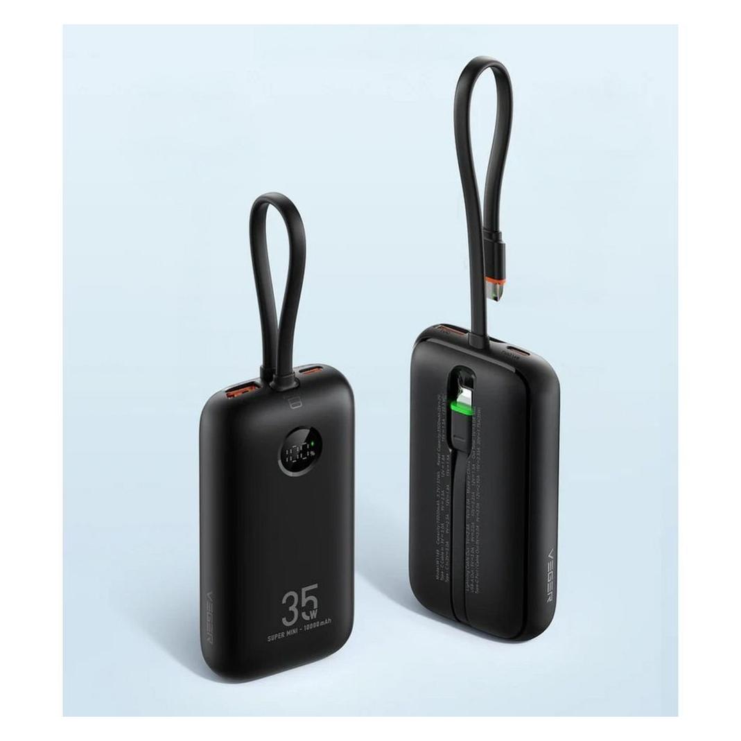 Veger W1188 (10000 mAh, 35 W, 37 Wh) (6977525750113)