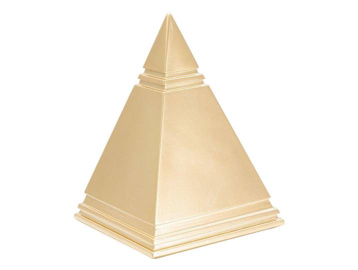 Mauro Ferretti Skulptur, Goldfarben, Kunststoff, 11.5x15.5x11.5 cm, Dekoration, Dekofiguren & Skulpturen, Skulpturen