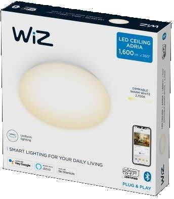 WIZ -Adria WiZ Ceiling 17W RD 2700K Dim -E
