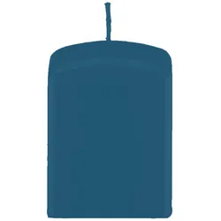 Kopschitz Kerzen Quader Kerzen, Block Kerzen, quadratische Kerzen Blue Petrol Blau 15 x Ø 6/6 cm, 16 Stück