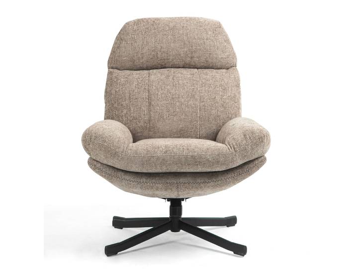 Fauteuil inclinable pivotant sable