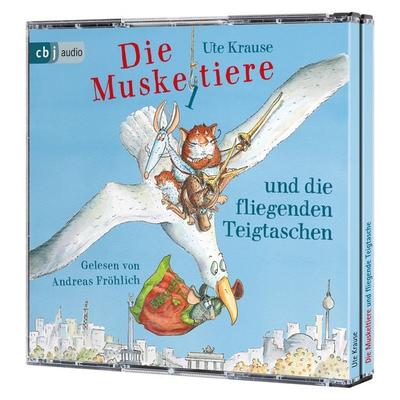 Die Muskeltiere und die Fliegenden Teigtaschen - Ute Krause, CD, 9783837126969