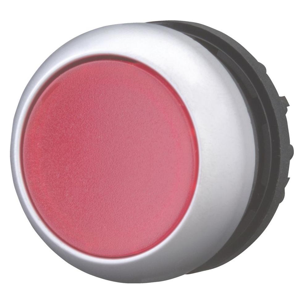 Eaton Pushbutton Operator ill mtn flush red (M22-DRL-R)