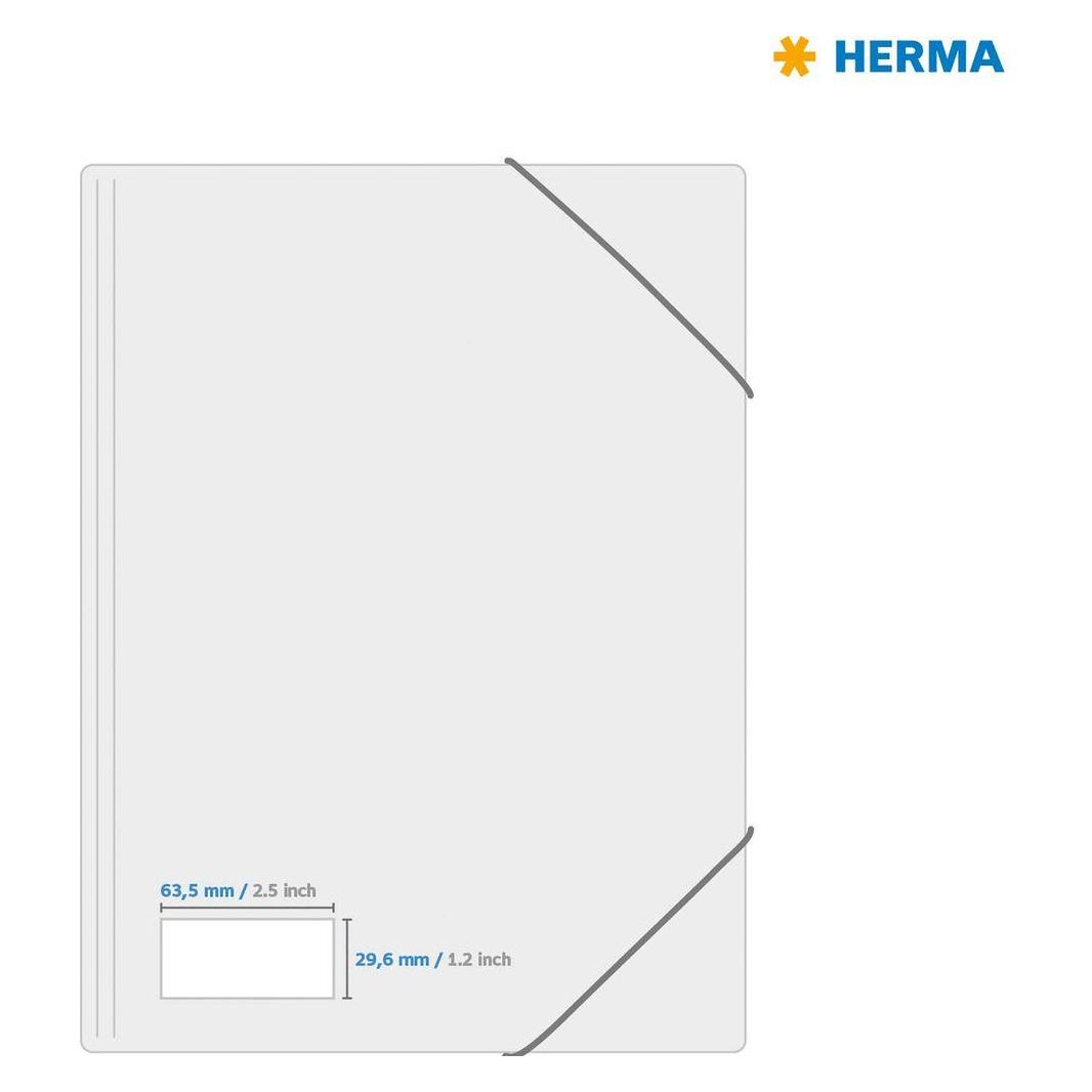 Herma Neon Etiketten A4 (5141)