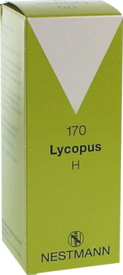 NESTMANN Pharma GmbH LYCOPUS H Nr.170 Tropfen 100 ml 01009664