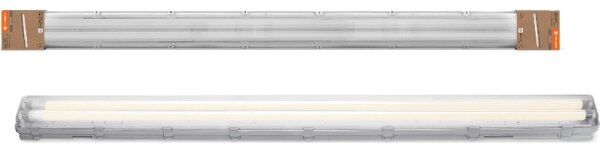 Osram 2x Led-Armatur, Damp Proof Essential - 19w