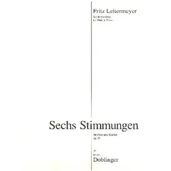 6 Stimmungen op.49 für Flöte und Klavier, Fachbücher