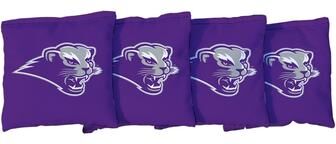 Skip's Garage Southwest Baptist Bearcats Cornhole Bags Purple