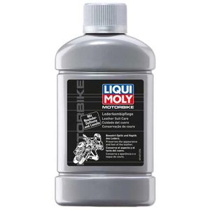 Liqui-Moly Lederpflege Motorbike Lederkombipflege, für Glattleder, imprägniert, 250ml