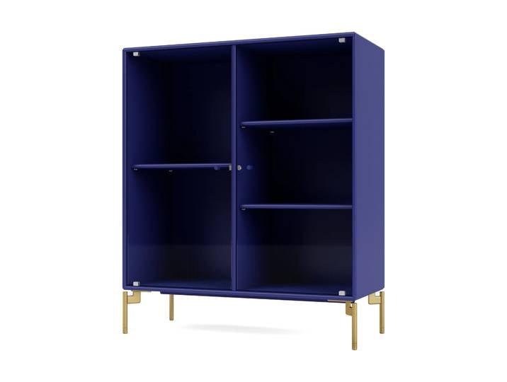 Montana Ripple II Vitrinenschrank 69,6x82,2x30 cm Monarch-Beine brass