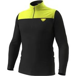 Dynafit, Herren, Funktionsshirt, Elevation Merino Langarmshirt (S, XS), Schwarz, Grün