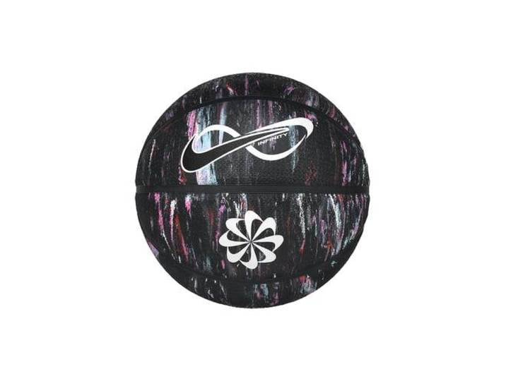 Nike basketbal - zwart/wit