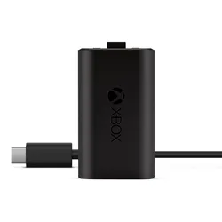 Xbox One kabelgebunden  Xbox Play & Charge Kit USB-C (Schwarz)