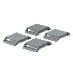 Uebler Carbonschutz / Polsterung für Zahnband-Abstandshalter 4-teilig 25050