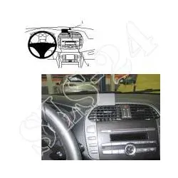BRODIT 854074 ProClip Halterung - Fiat Bravo 2008-2009 - GPS / PDA / KFZ / Na...