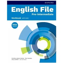 English File fifth edition: Pre-Intermediate: Workbook with key, Schulbücher von Collectif