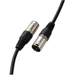 Lindy 7.5m XLR Male to XLR Male Audio Cable, Black (35711), Audiokabel
