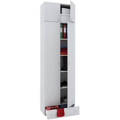 Kleiderschrank Mehrzweckschrank Schrank Vandol