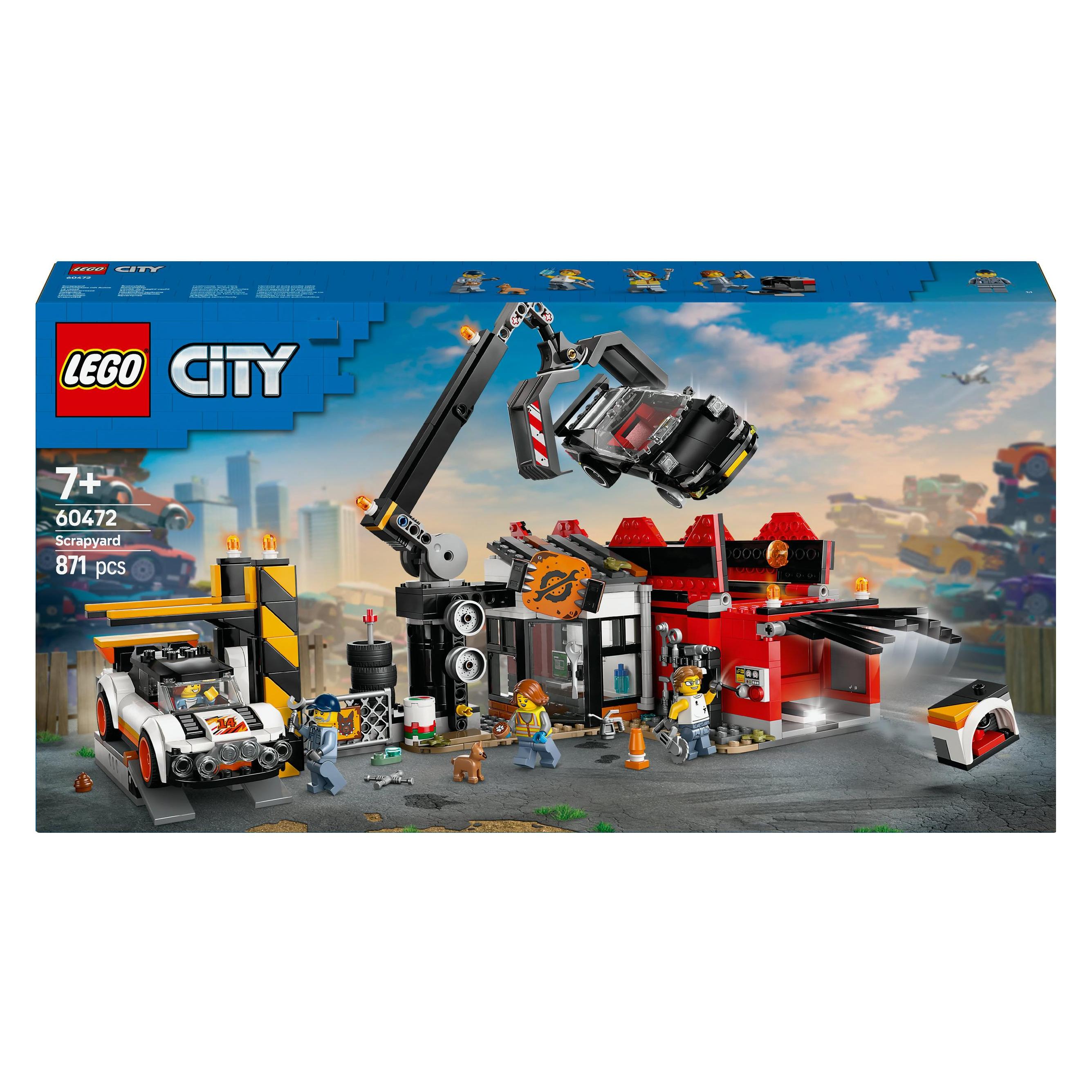 LEGO Schrottplatz mit Autos (60472)
