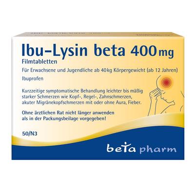 Ibu-Lysin beta 400 mg Filmtabletten 50 St