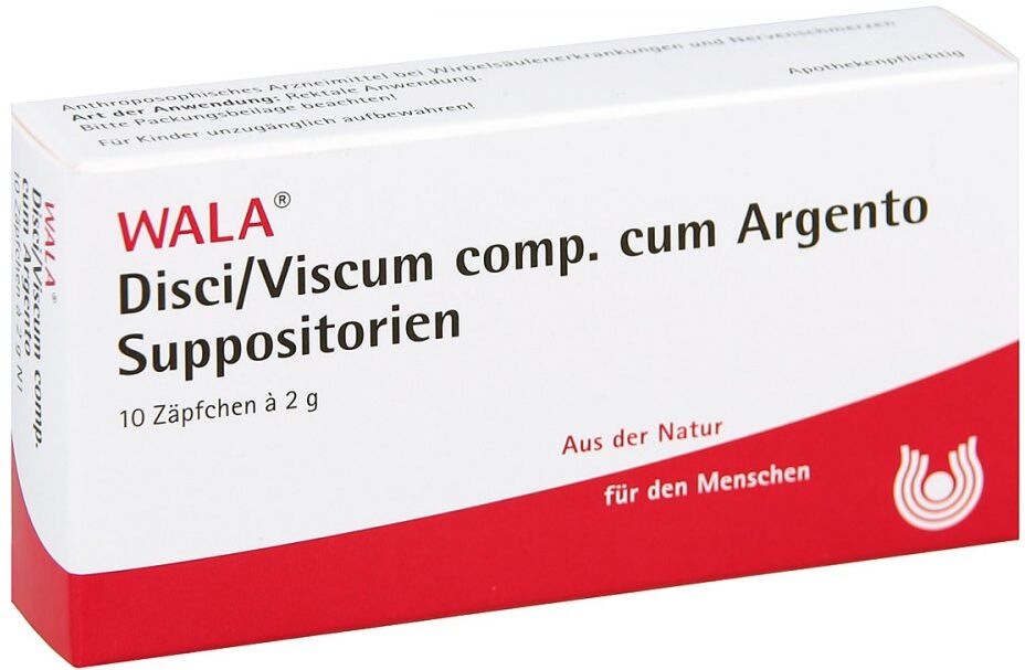 Wala Disci/ Viscum Comp. cum Argento Suppositorien