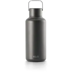 Timeless Edelstahltrinkflasche Dark, 600 ml, einwandig