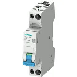 Siemens, Schutzschalter, Geräteschutzschalter 5SY1710-41p m.Hilfsschalter Schliesser Charakter.