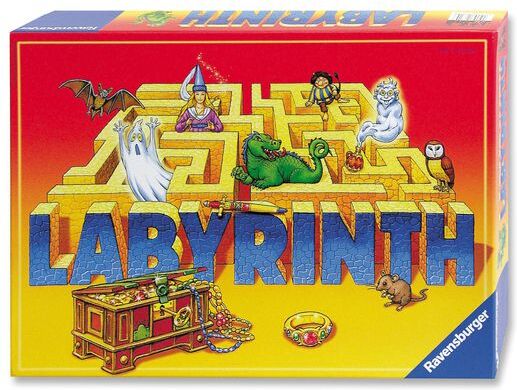 NO BRAND Labyrint, skattjaktsspel, flera spelare, +8 år
